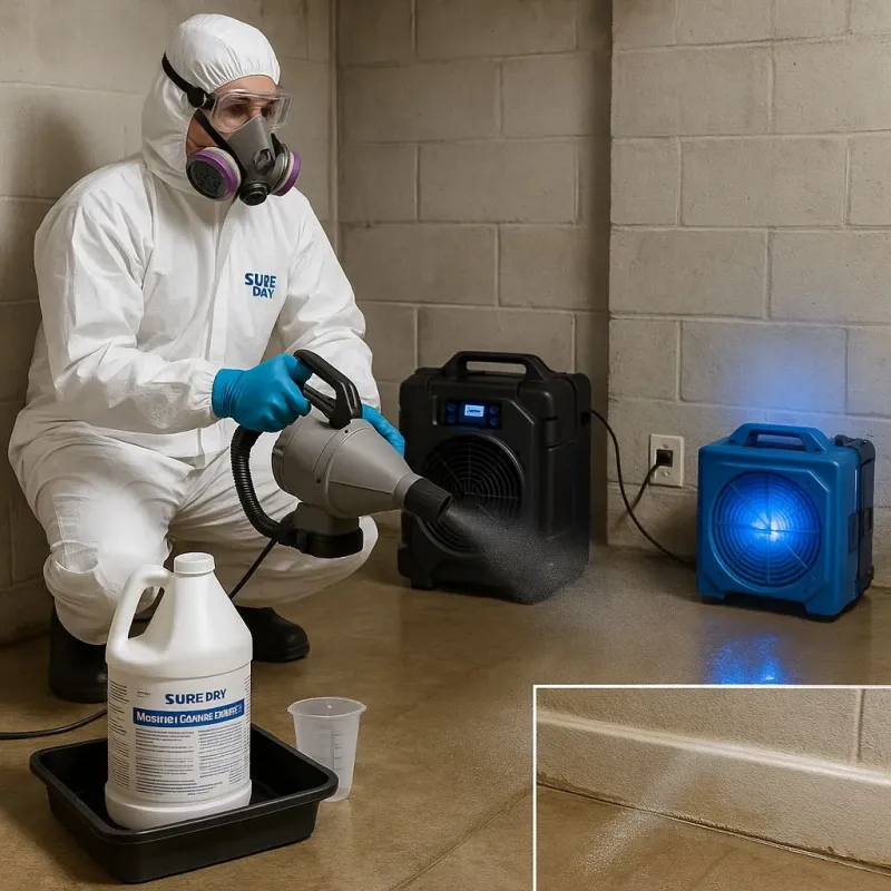 Sanitization and Odor Removal process in Castle Dale, UT